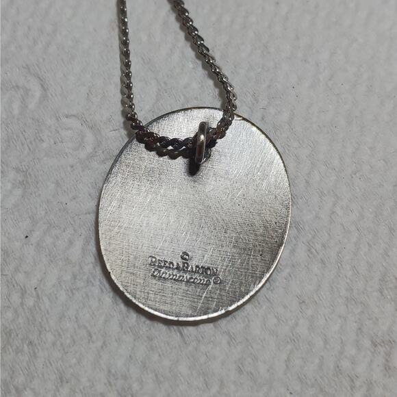 Vintage 1960s Reed & Barton Damascene Floral Necklace NWT - Picture 4 of 6